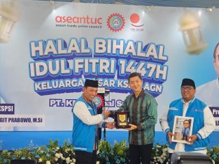 Sipropam Polresta Tangerang Perketat Pengamanan Kunjungan Kapolri di PT KMK Global Sport