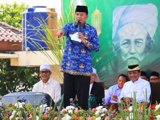 Istighosah dan Tabligh Akbar HUT ke-20 Gunung Kaler, Bupati Tangerang Tekankan Spiritualitas dan Penguatan UMKM