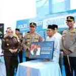 KAPOLDA SUMSEL RESMIKAN GEDUNG SPKT DAN LUNCURKAN PROGRAM SOSIAL DI POLRES MUSI RAWAS