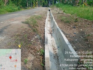 Proyek U-Ditch di Rajeg Disorot, Diduga Tak Transparan dan Abaikan Aturan KIP