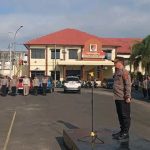 Hari Buruh Nasional, Polres Lubuklinggau Apel Gabungan Jaga Kantibmas