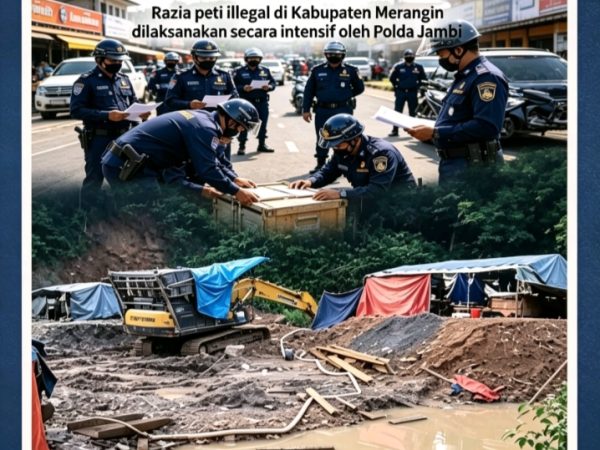 Masyarakat Merangin Desak Polda Jambi Terus Gencarkan Razia Peti, Tokoh Masyarakat Apresiasi Langkah Tegas Aparat