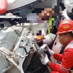 Bawa Jenazah, Ambulans Tabrak Truk di Tol Kutepat Tebing Tinggi–Indrapura, 2 Orang Tewas