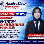 Momentum Hari Kebebasan Pers Sedunia 2026: Kaperwil Jawa Timur AnalisasiberNews.com Tekankan Integritas dan Profesionalisme Jurnalistik