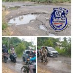 Jalan Provinsi Talun Kenas–Sumbul Diduga Rusak Parah, Warga Sebut Kerap Picu Kecelakaan