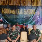 Dandim 0624 Pimpin Peresmian Sasak Gantung Sukarame, Tekankan Akses dan Kebersamaan Warga