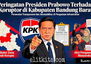 PRESIDEN PRABOWO WARNING KORUPTOR KBB : Pengamat, "Desak KPK Audit 214 Paket PL Jalan dan POKIR DPRD"