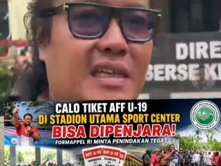 CALO TIKET AFF U-19 DI DELI SERDANG: BUKAN SEKADAR "MAKELAR", TAPI PENIPIDAN TERORGANIR! FORMAPPEL RI DESAK POLISI TERAPKAN PASAL PENIPUAN & PEMALSUAN, ANCAM HUKUMAN 4 TAHUN PENJARA!