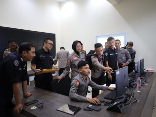 Polda Banten Gelar Penilaian Lomba Layanan Polisi 110 di Polres Jajaran