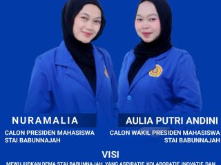 Nuramalia-Aulia Gaungkan Semangat Kepemimpinan Muda untuk Kemajuan STAI Babunnajah