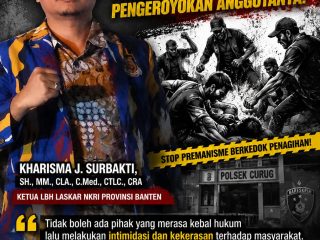 Ketua LBH Laskar NKRI Provinsi Banten Desak Polisi Usut Tuntas Dugaan Pengeroyokan