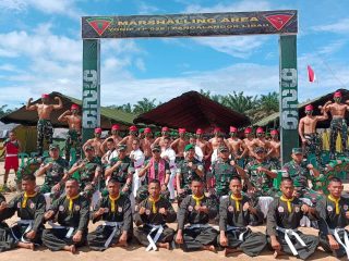 Pangdam XII/ Tpr Kunker Ke Marsheling Area Yonif TP 926/ PL Didampingi Dandim 1209/ Bengkayang Dalam Rangka  Kesiapan Satuan