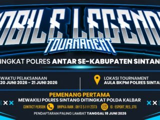 Push Rank Sekalian Bawa Nama Sintang, Kapolres Ajak Gamer Ramaikan E-Sport Kapolri Cup 2026