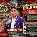 Gambar Sigit Priatna Putra, Ketua LSM Laskar NKRI DPW Banten.