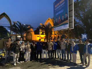 PMII UIN Suska Riau Gelar Aksi Berbagi Masker, Antisipasi Dampak Kabut Asap Karhutla