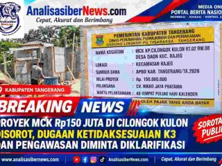 Proyek MCK Rp150 Juta di Cilongok Kulon Disorot, Dugaan Ketidaksesuaian K3 dan Pengawasan Diminta Diklarifikasi