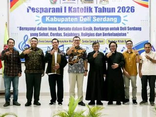 PESPARANI I KABUPATEN DELI SERDANG DIGELAR PERDANA — BUPATI ASRI LUDIN TAMBUNAN: BUKAN SEKADAR LOMBA, TAPI IKAT SILATURAHMI DAN KERUKUNAN UMAT