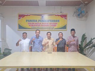 Musda IV Golkar Palas Buka Pendaftaran Calon ketua. SC siap terima berkas hingga pukul 18.00 wib H-1