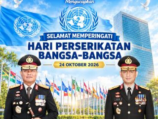Kapolda Banten Ajak Masyarakat Perkuat Semangat Perdamaian dan Persatuan pada Hari PBB 2026