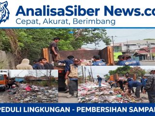 Sambut Hari Sumpah Pemuda, Karang Taruna Jayanti Bersama Petugas Kebersihan Gempur Sampah di Jalan Raya Serang