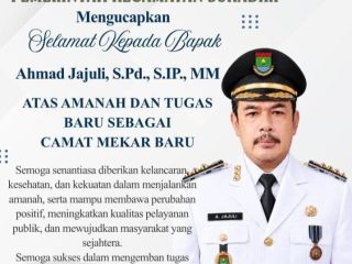 Keluarga Besar Pemerintah Kecamatan Sukadiri Doakan Ahmad Jajuli Sukses Mengemban Tugas sebagai Camat Mekar Baru