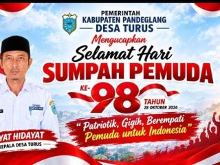Pemerintahan Desa Turus Ucapkan Selamat Hari Sumpah Pemuda ke-98 Tahun 2026