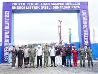 Danrem 163/WSA Dampingi Pangdam IX/Udayana Tinjau PSEL di Denpasar