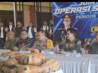 POLRESTA DELI SERDANG PAPARKAN HASIL JOINT OPERATION. OPERASI SARANG NARKOBA PERIODE 9 SAMPAI 29 OKTOBER: